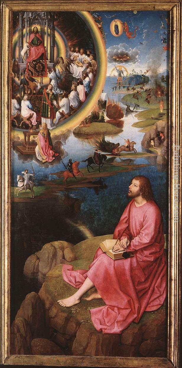 Hans Memling St John Altarpiece [detail 8, right wing]